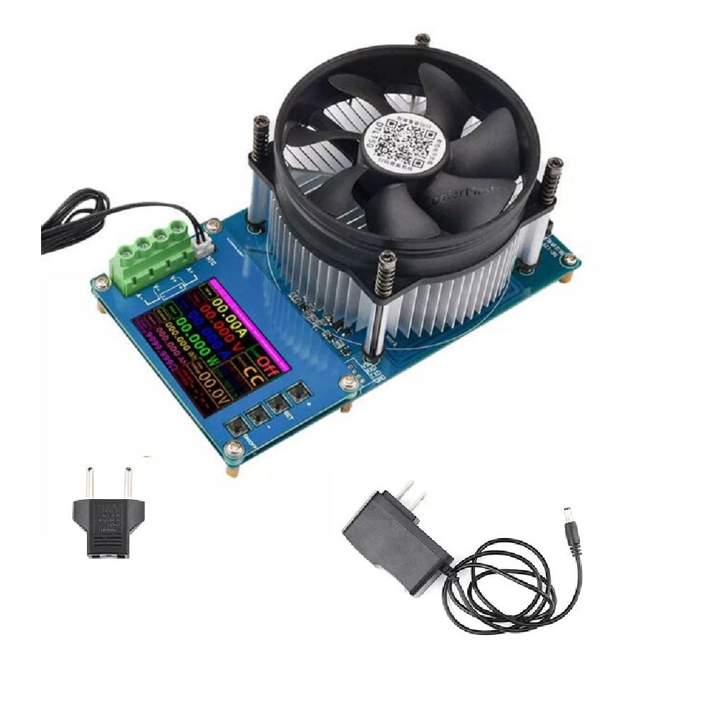 150W Color 2.4 “APP DC USB Tester Electronic Load Battery Monitor Charging Module Discharge Digital Load Control Power Meter in Pakistan