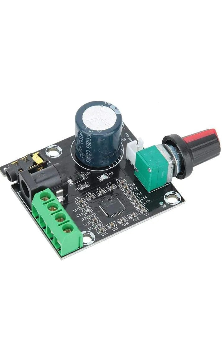 PAM8610 Dual Channel DC 12V HD Pure Digital Audio Stereo Amplifier Board HW-634 Class D HI-FI AUDIO AMPLIFIER 12V 2X10W CLASS D