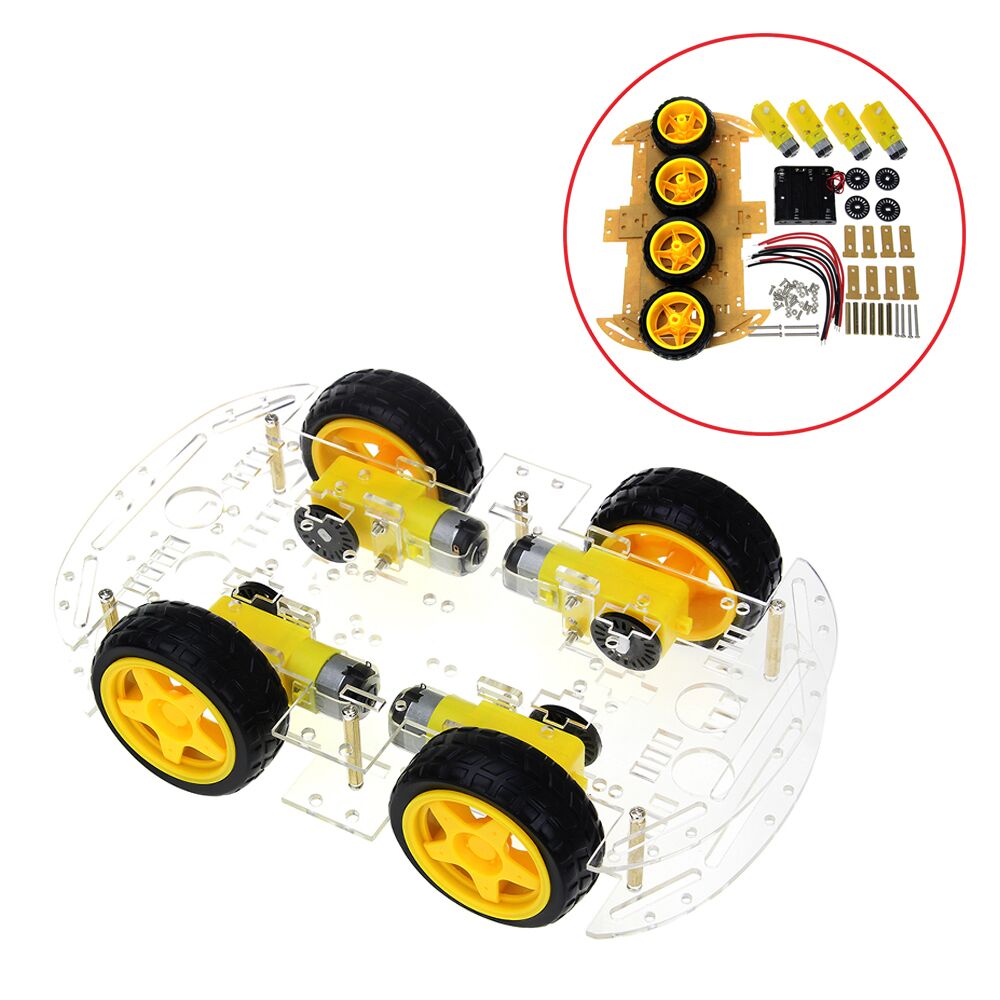 Local 4WD Smart Robot Car Chassis Kit