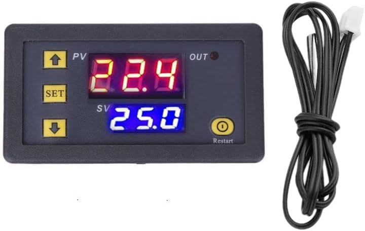 W3230 AC 110V 220V 20A Digital Thermostat Temperature Control Switch Digital Thermometer LED Kit