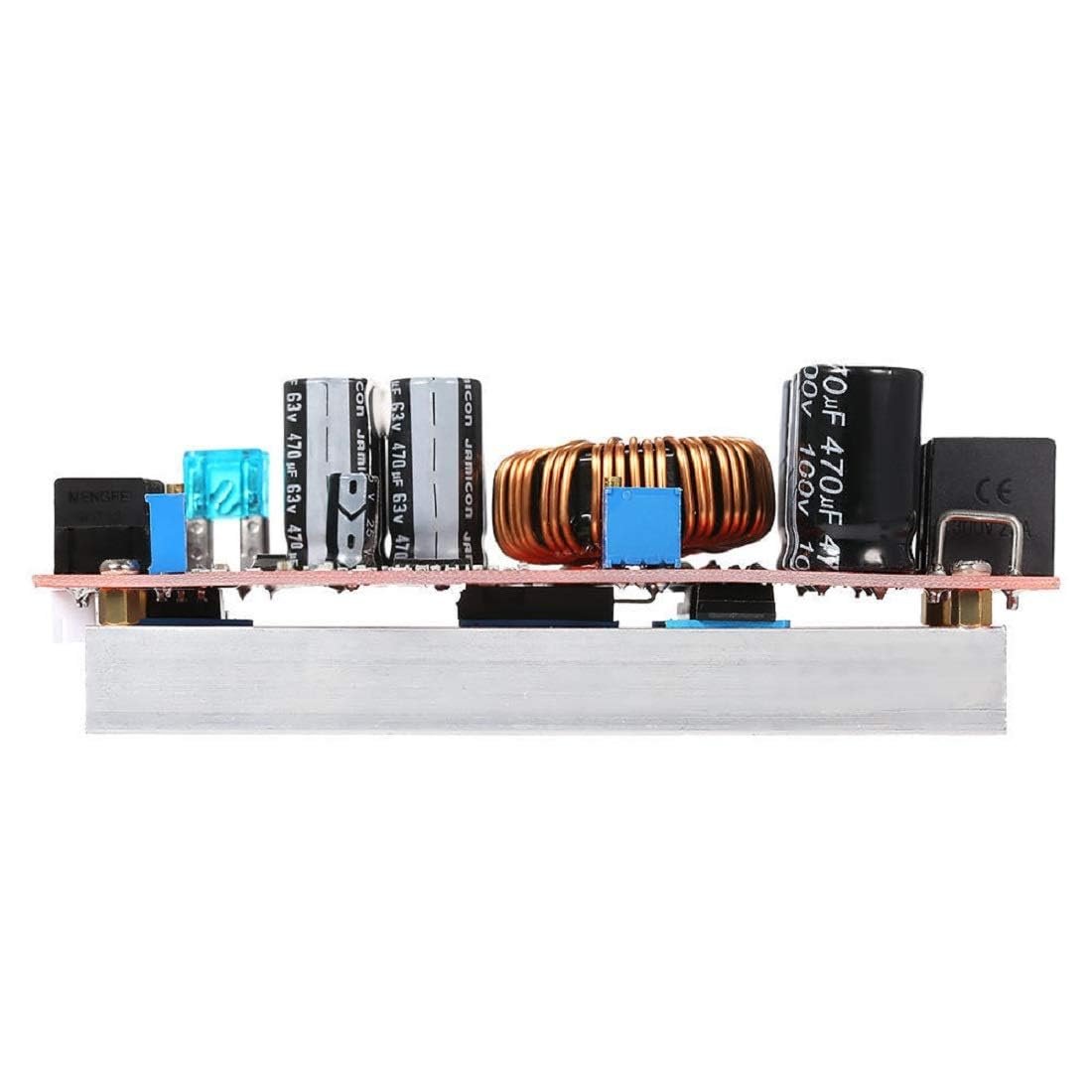 DC-DC 1200W 20A DC Converter Boost Step-up Power Supply Module in 10-60V / Out 12-83V Boost Adjustable Constant Voltage Constant Current Board Charging Module