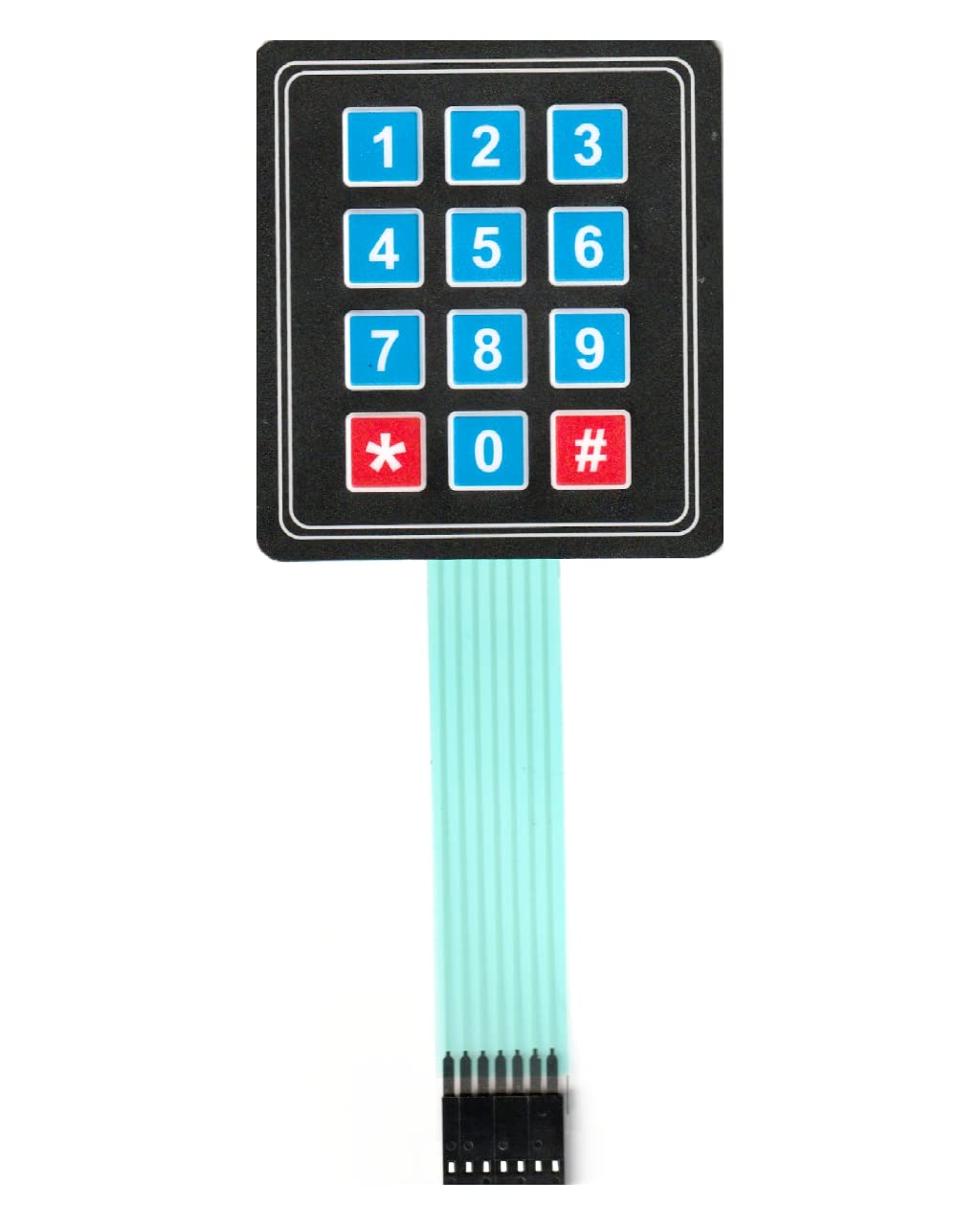 Arduino 3x4 Keypad 4×3 Matrix 12 Keys Membrane Switch Keypad ...