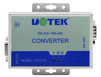 Modem Industrial Serial RS232 RS485 RS422 Converter Optical Fiber Converter UOTEK UT-2577SM RTS
