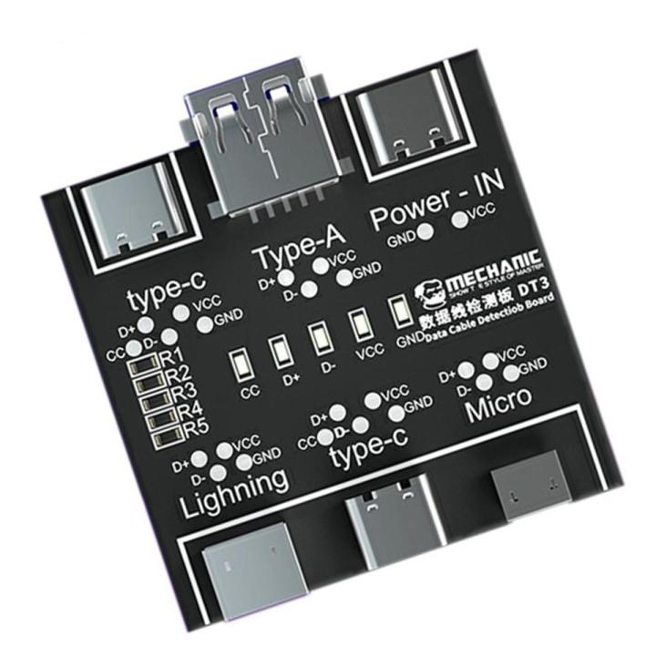 Mechanic Dt3 Data Cable Detection Board For Ios Android Type-c