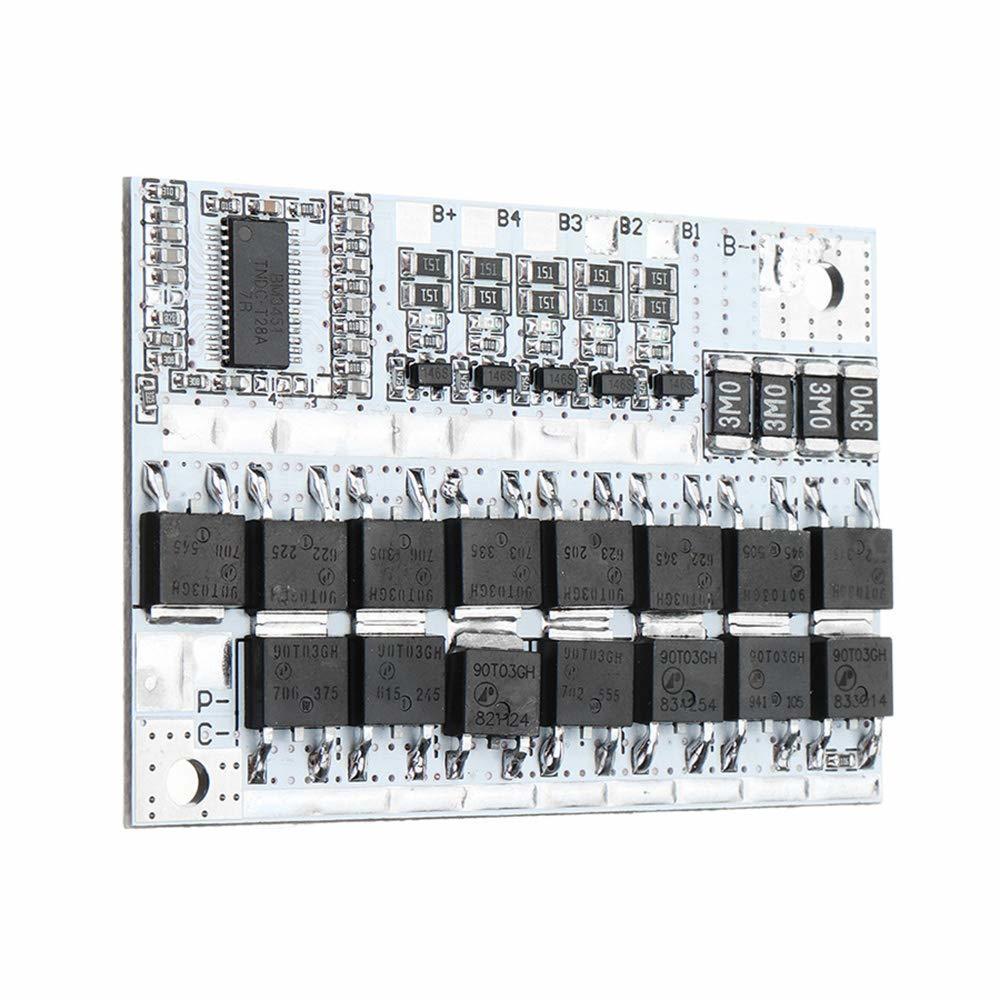 3.7v 18650 3s 4s 5s Bms 100a Bms Li-ion Lmo Ternary Lithium Battery Protection Circuit Board Balance Charging Module