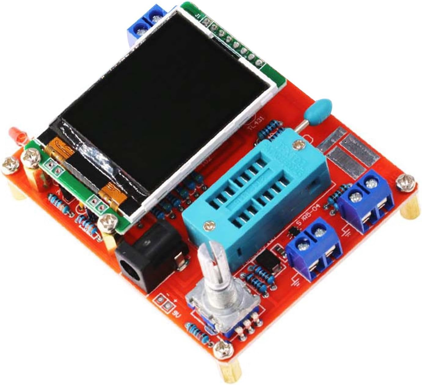 LCD GM328A GM328 Transistor Tester Diode Capacitance Voltage Frequency Meter PWM Square Wave Signal Generator SMT Soldering