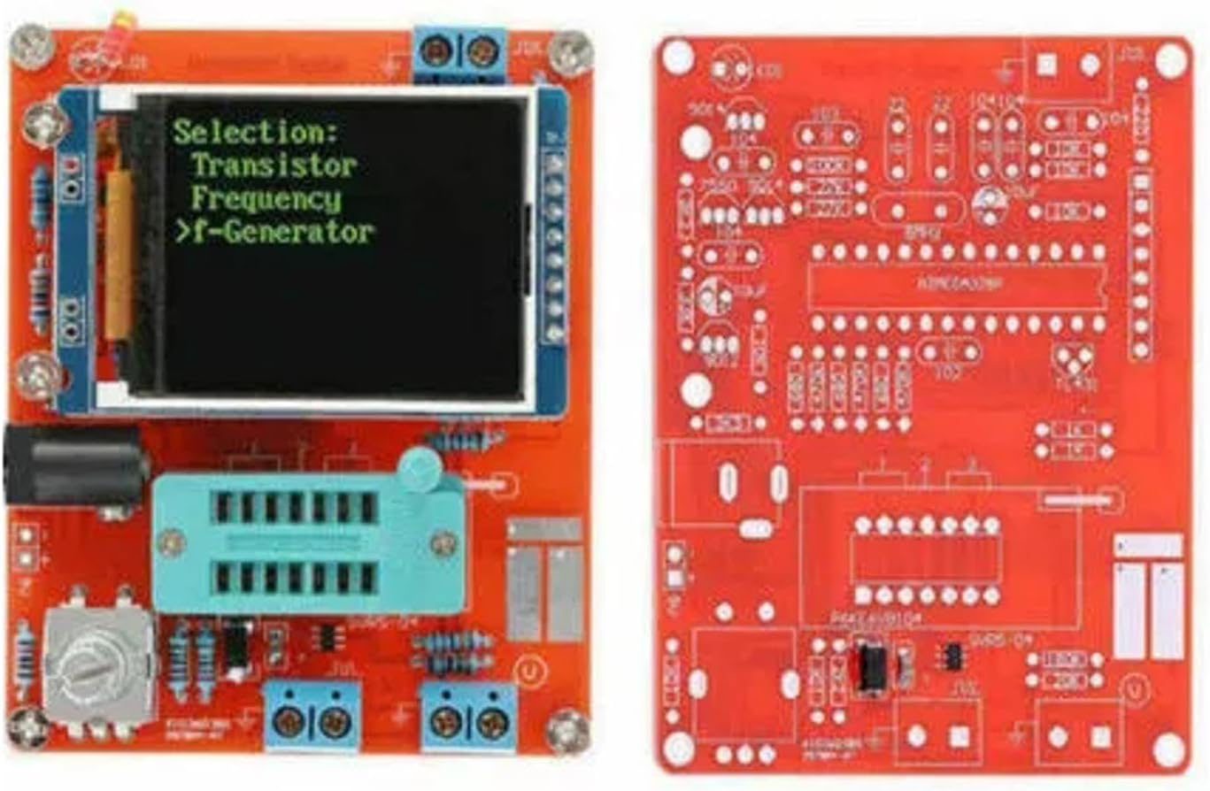 LCD GM328A GM328 Transistor Tester Diode Capacitance Voltage Frequency Meter PWM Square Wave Signal Generator SMT Soldering
