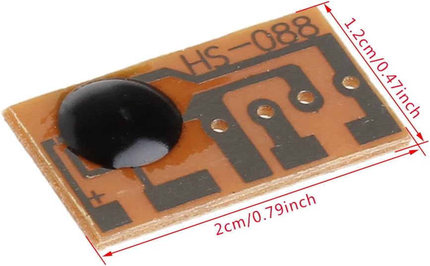 BIlinli HS-088 Doorbell Three Times Music Sound Card Chip Mono Music Voice Module Pack of 10