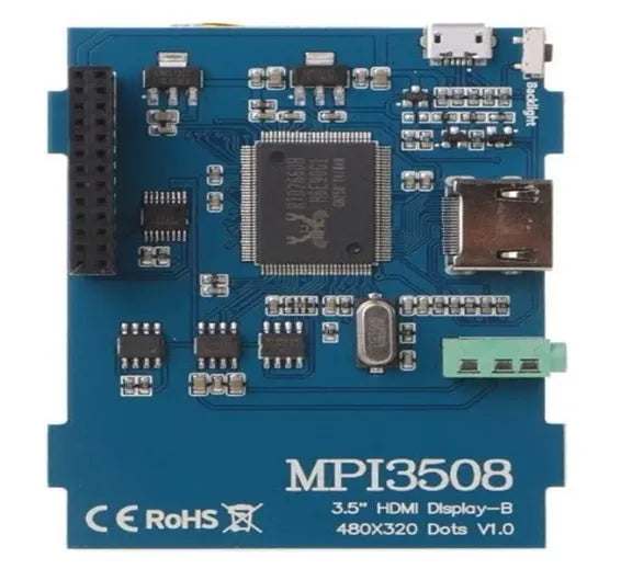 Mp13508 3.5 Inch Hdmi Usb Touch Screen Real Hd Lcd Display For Raspberry Pi 3/2/b+/b/a+