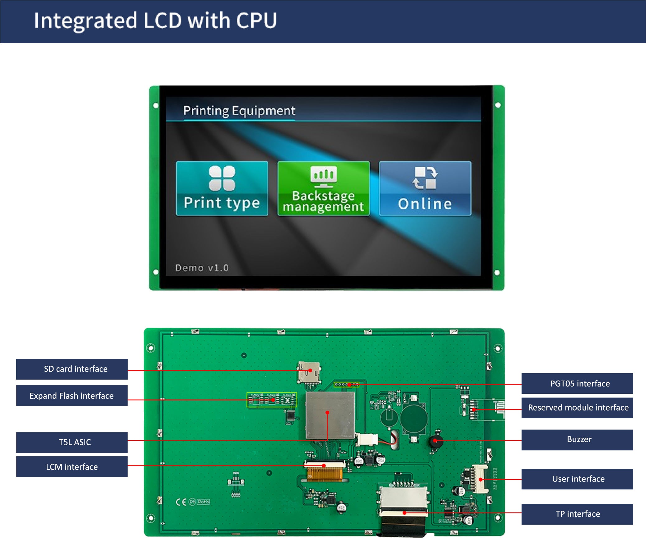 12.1 Inch HMI Touch Monitor DMG10600C101_03W(Commercial Grade)