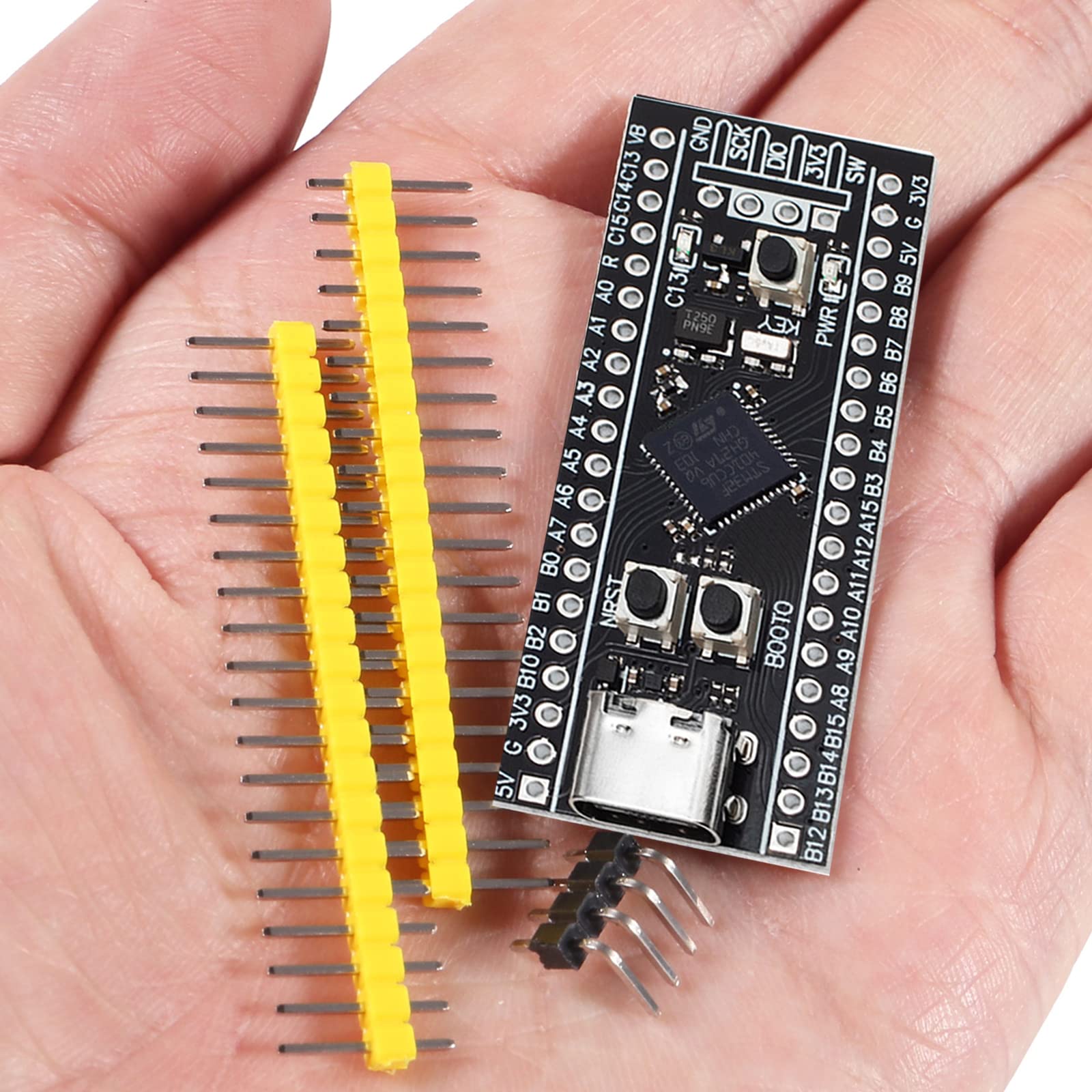 256kb ROM Black Pill Development Board STM32f401 In Pakistan STM32F401CCU6 IC V3.0