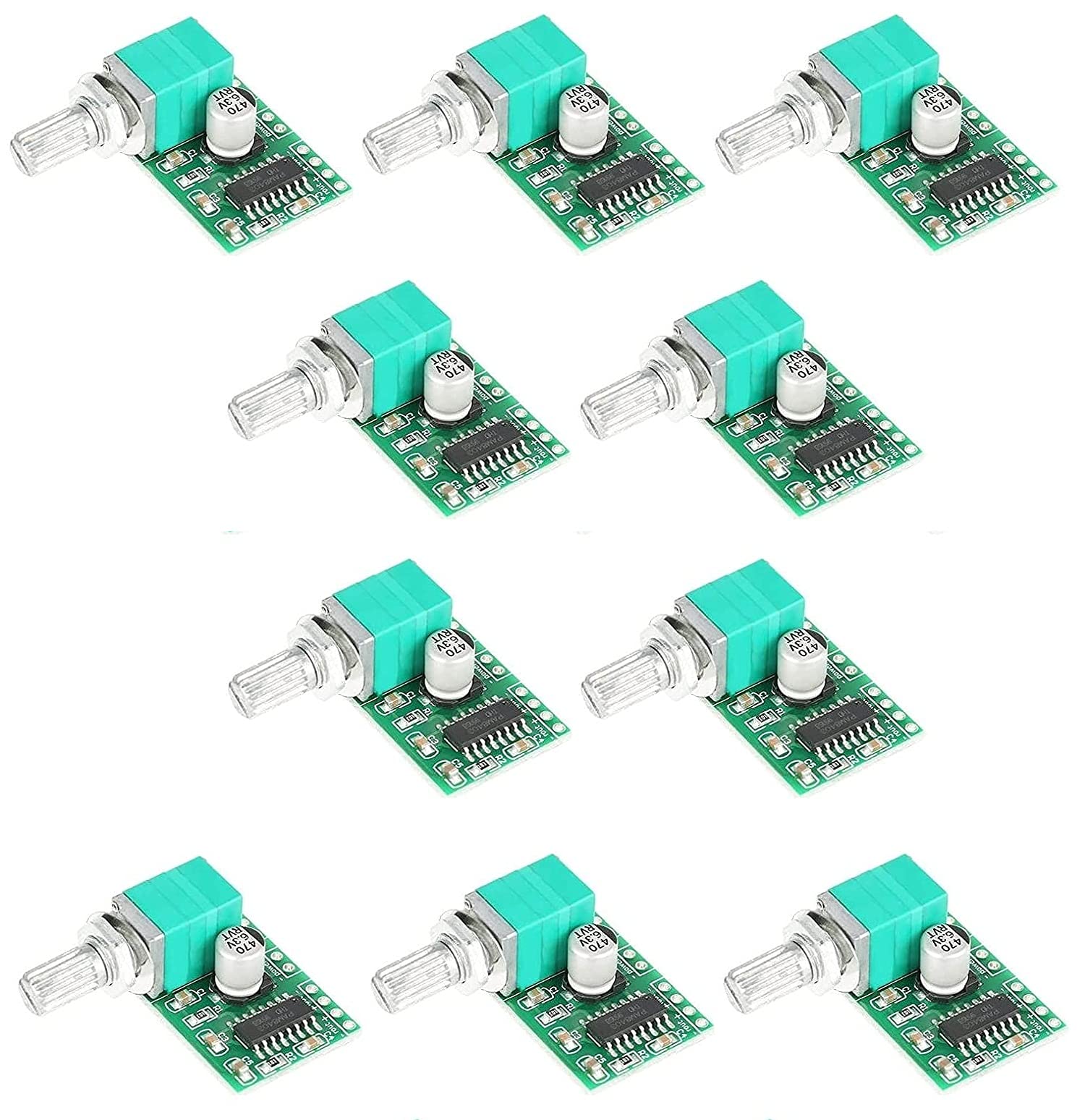 Mini 2 Channel Digital Usb Audio Amplifier Board Module Pam8403 With Volume Control Potentionmeter