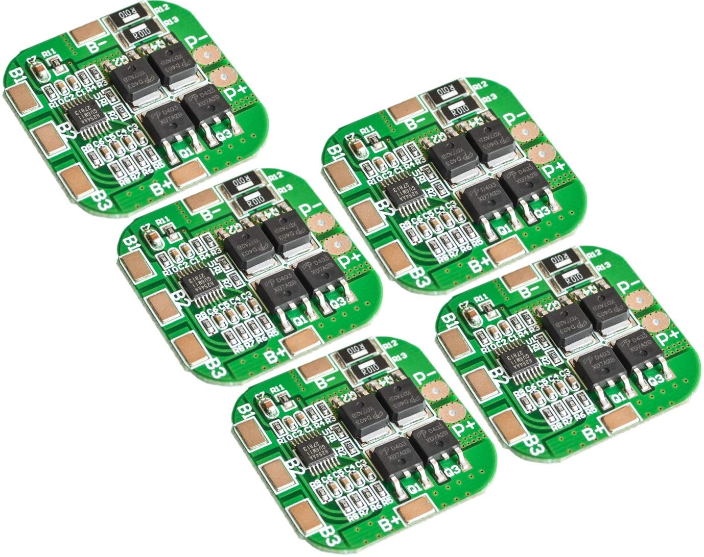 Battery Protection Board 4s 20a 14.8v Bms For 18650 Lithium Ion Cells Hx-4s-a20