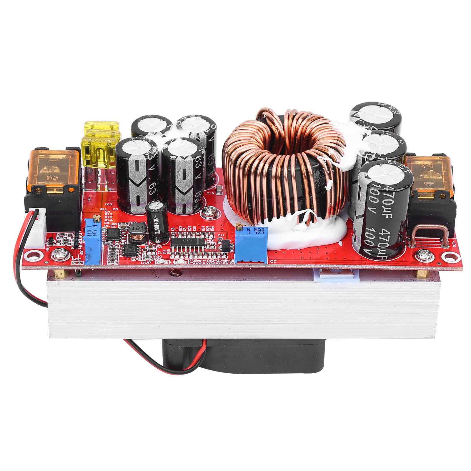 1500W 30A Voltage Step Up Converter CC CV Power Supply Module