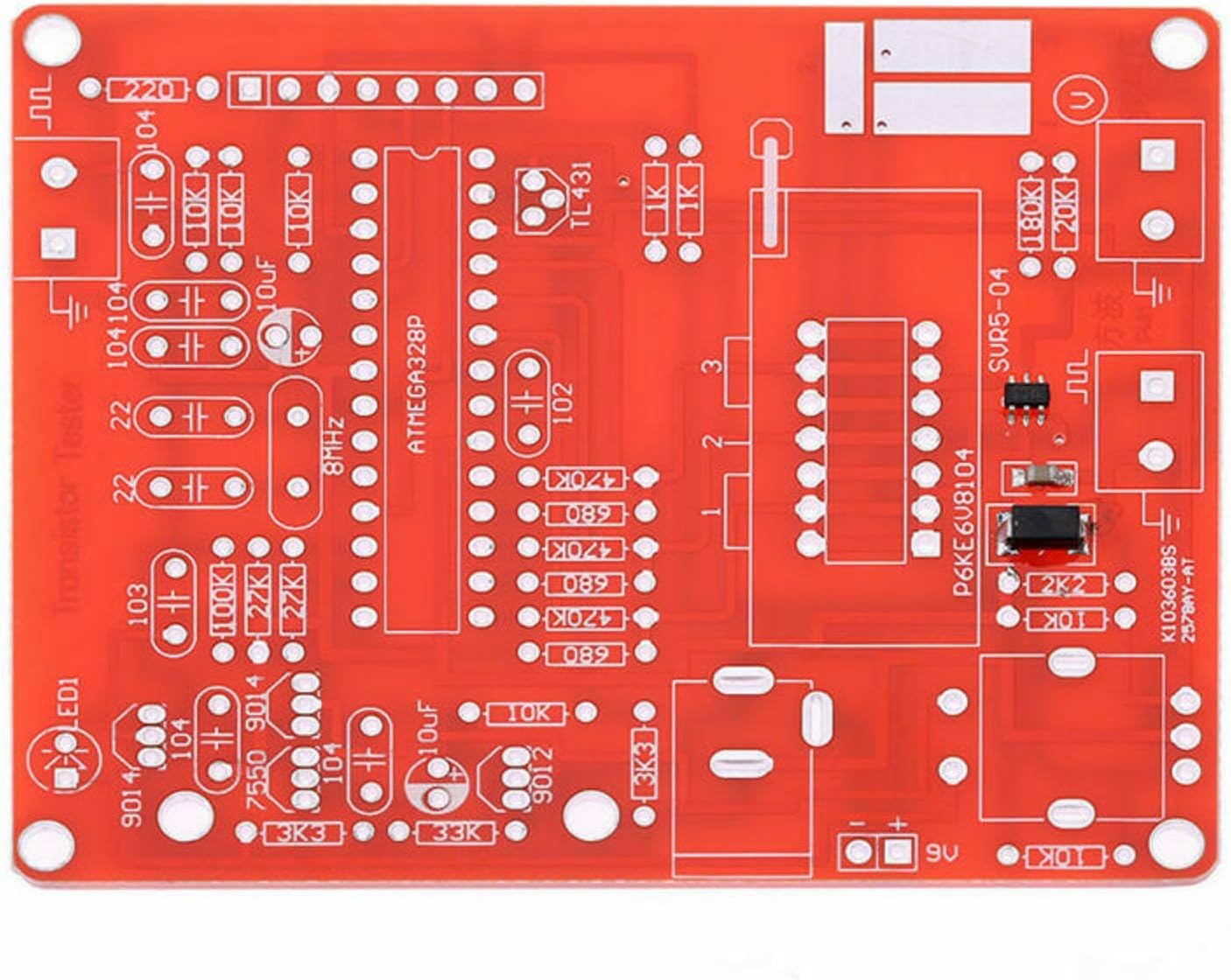 LCD GM328A GM328 Transistor Tester Diode Capacitance Voltage Frequency Meter PWM Square Wave Signal Generator SMT Soldering