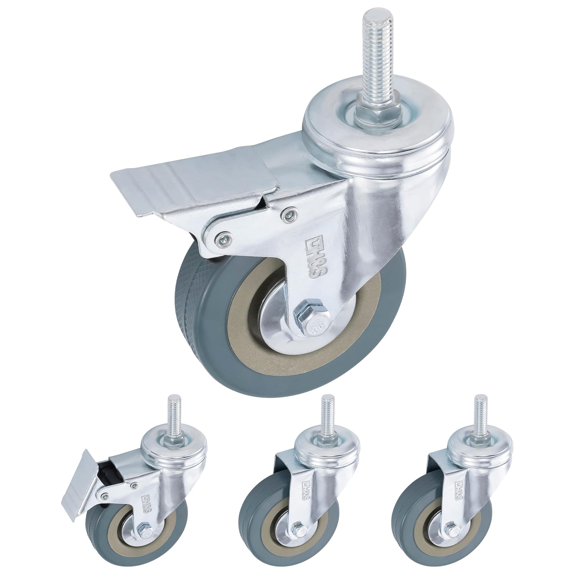 Free Wheel Top Plate Fixed Swivel Caster Wheel in Pakistan
