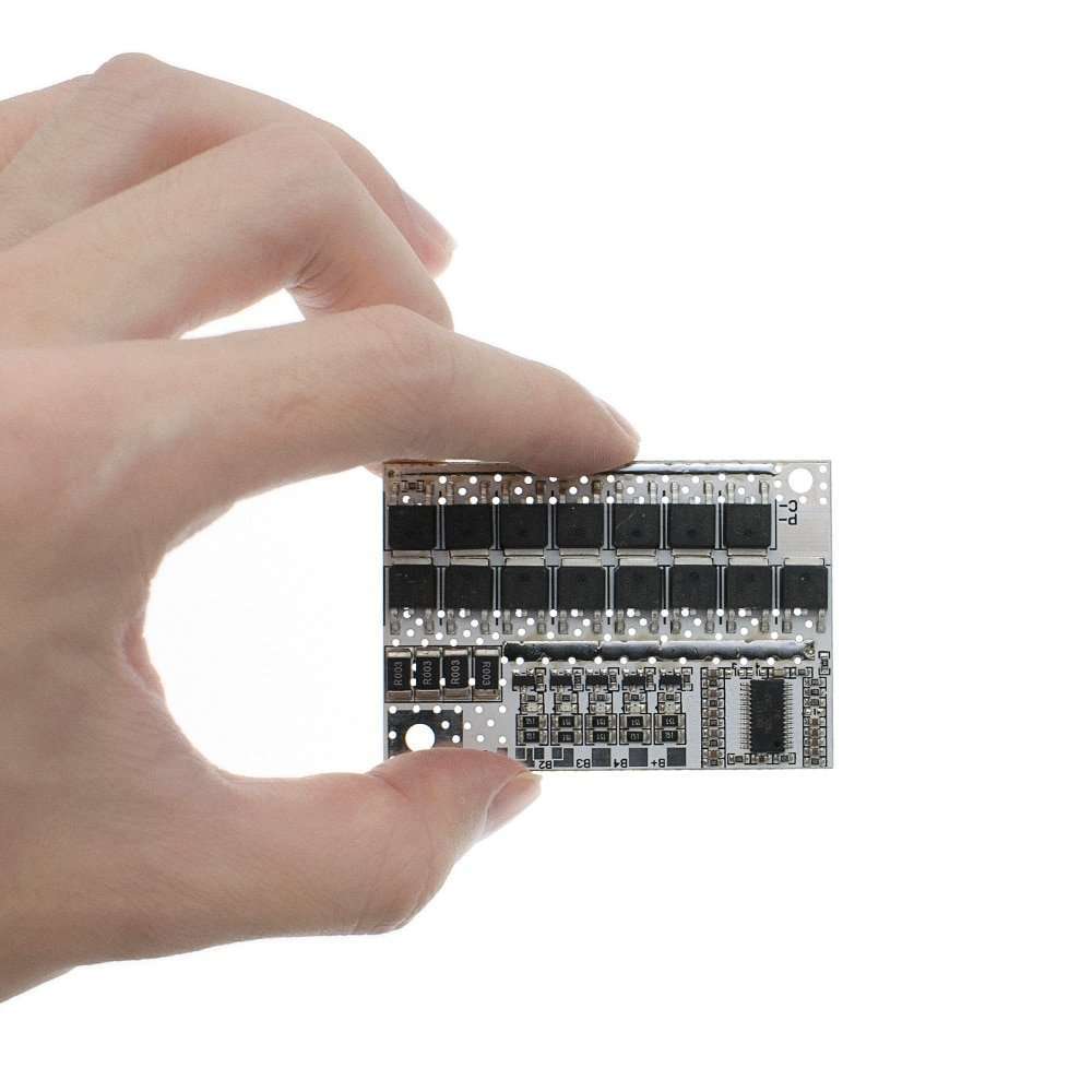 3.7v 18650 3s 4s 5s Bms 100a Bms Li-ion Lmo Ternary Lithium Battery Protection Circuit Board Balance Charging Module