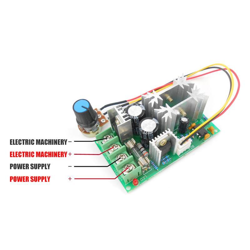 20A PWM DC Motor Speed Controller Regulator