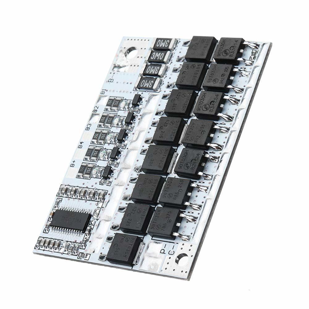 3.7v 18650 3s 4s 5s Bms 100a Bms Li-ion Lmo Ternary Lithium Battery Protection Circuit Board Balance Charging Module