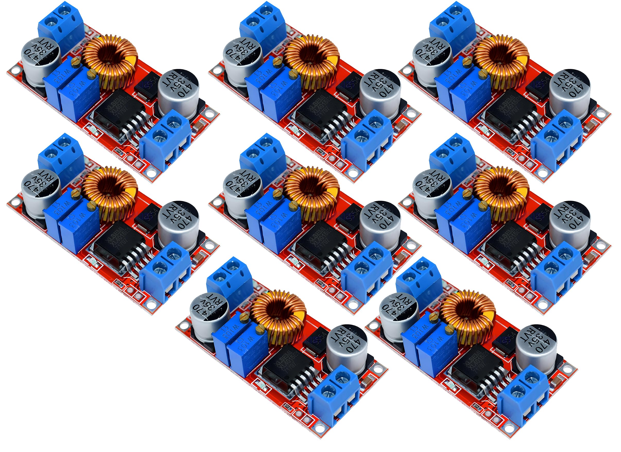 Xl4015 Step-down Buck Charging Board Dc 0.8-30v To 5-32v