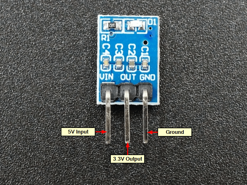 DC 5V to 3.3V Step-Down Power Supply Module AMS1117 Module