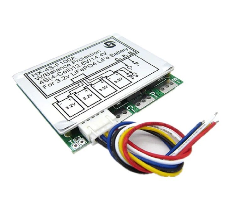 Hx-4s-f100a 100a 4s Bms 18650 Battery Protection Board 4s 100a Bms Module