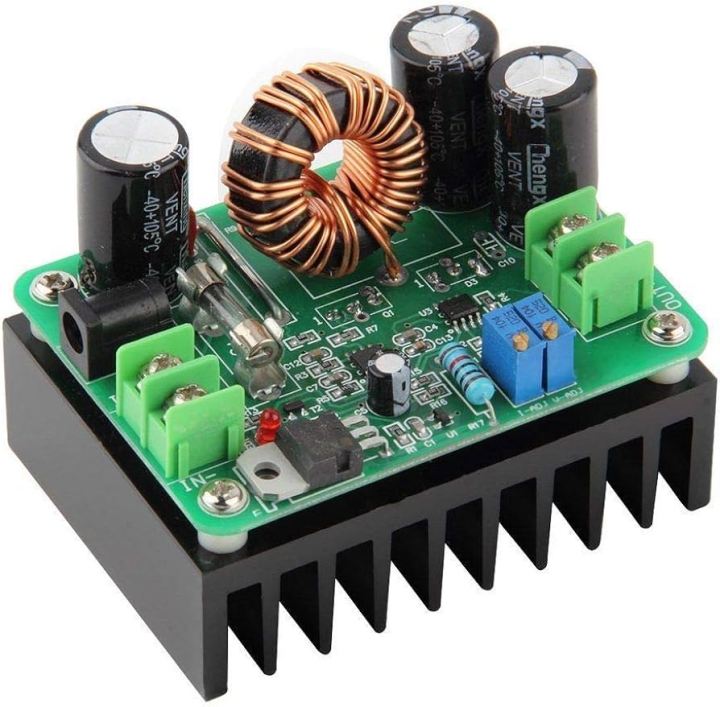 600W Boost Module supply DC-DC Step up Constant Current Voltage 10-60V to 12-80V 12V 24V 48V 72V Booster Converter