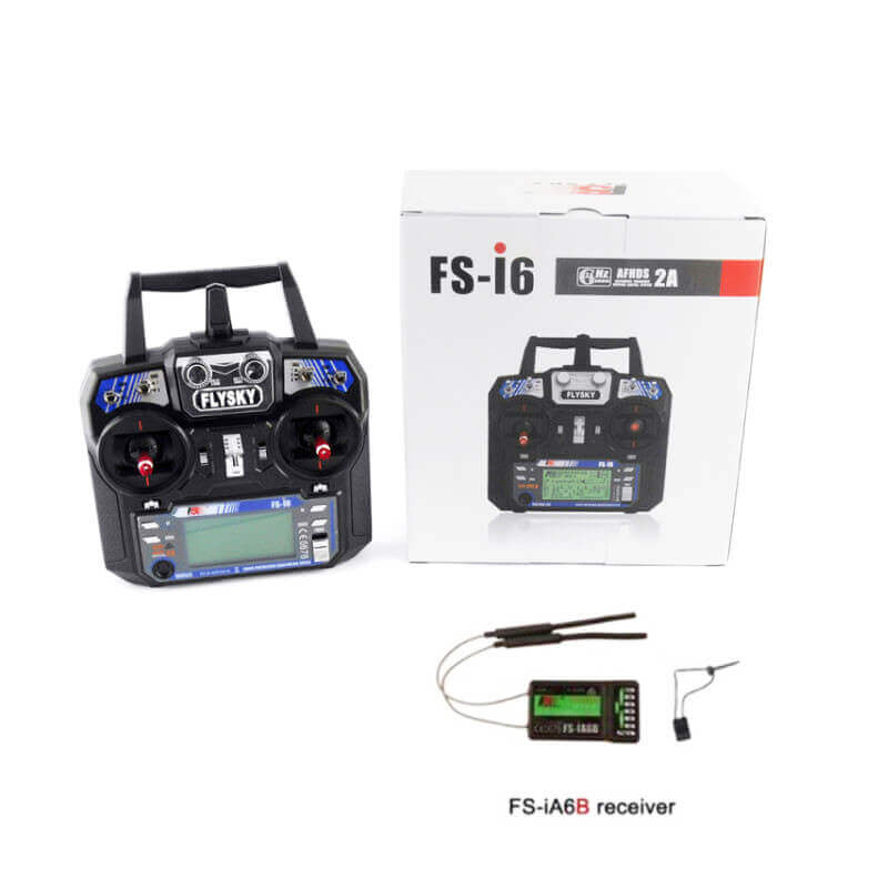 Flysky FS-i6X 2.4GHz 6CH AFHDS 2A RC Transmitter with FS-iA10B 2.4GHz 6/10CH Receiver in Pakistan