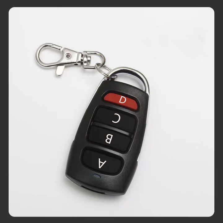 315MHz 433MHz face to face duplicator remote control metal 4-Button garage door remote control universal remote control