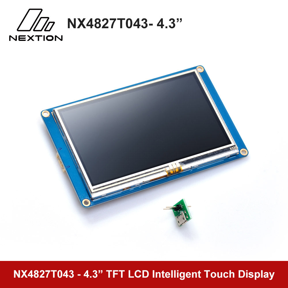 4.3 Inch Nextion Tft Hmi Lcd Touchscreen Nx4827t043