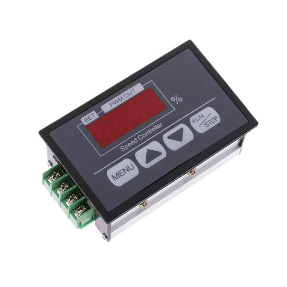 PWM DC Motor Speed Controller with Digital Display 30A PWM Adjustable Speed Stepless Regulator