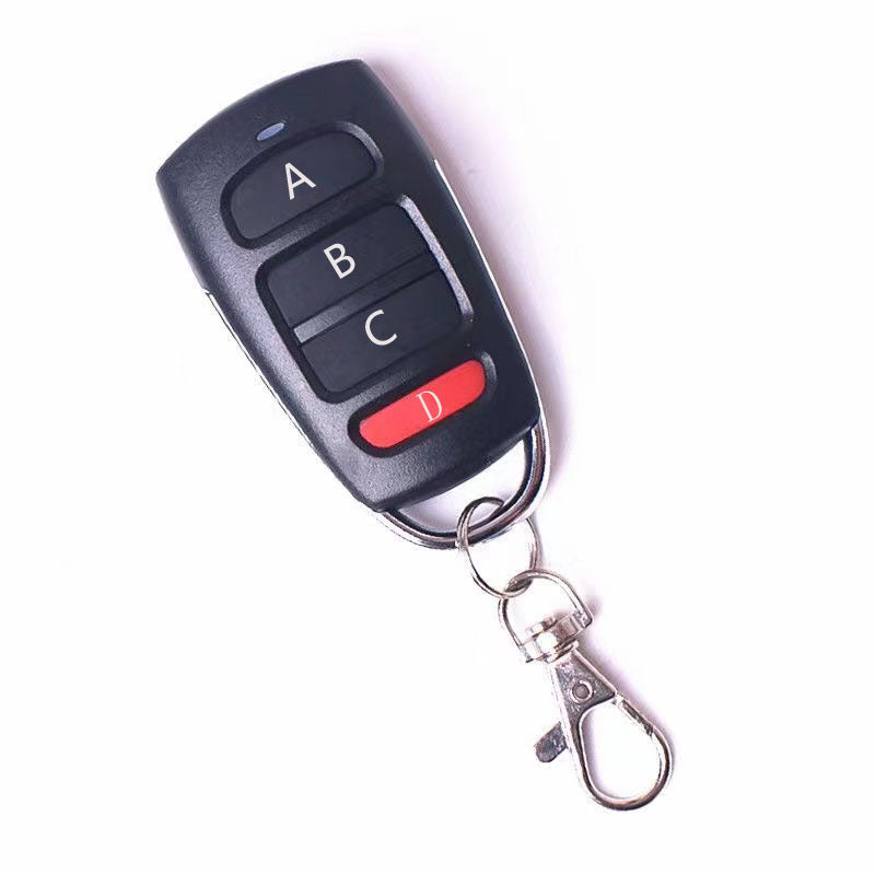 315MHz 433MHz face to face duplicator remote control metal 4-Button garage door remote control universal remote control