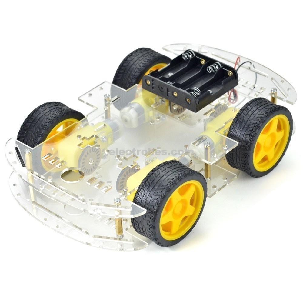 Local 4WD Smart Robot Car Chassis Kit