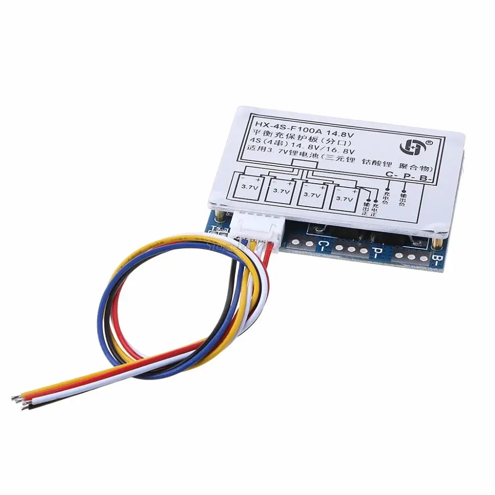 Hx-3s-f100a 100a 3s Bms 18650 Battery Protection Board