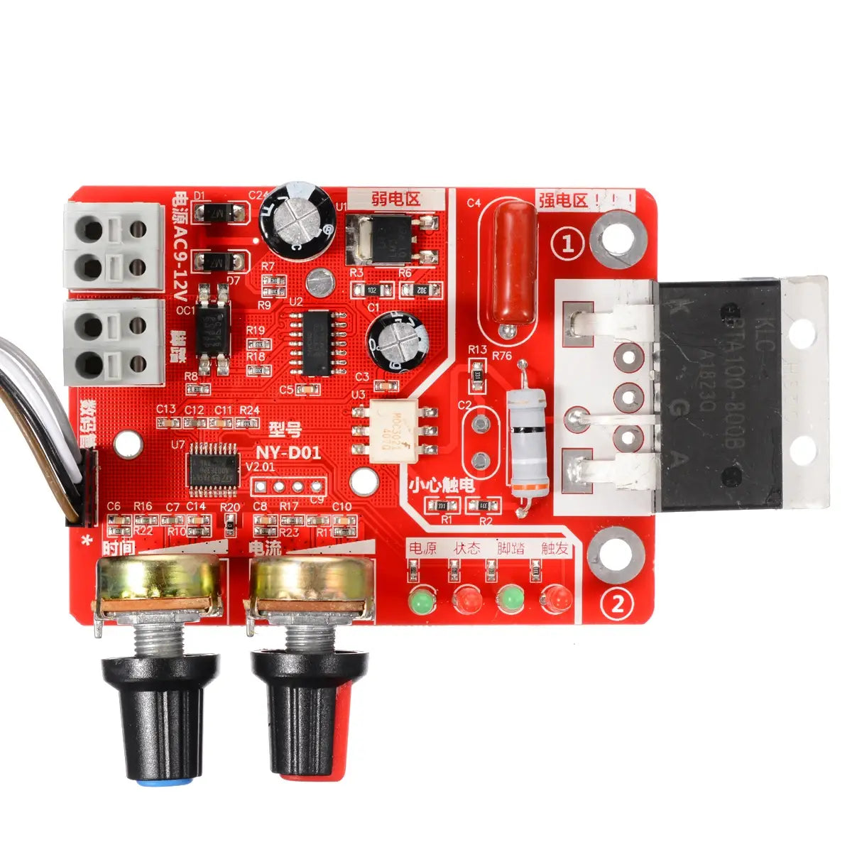 100a Spot Welding Machine Time Current Controller Control Panel Board Module