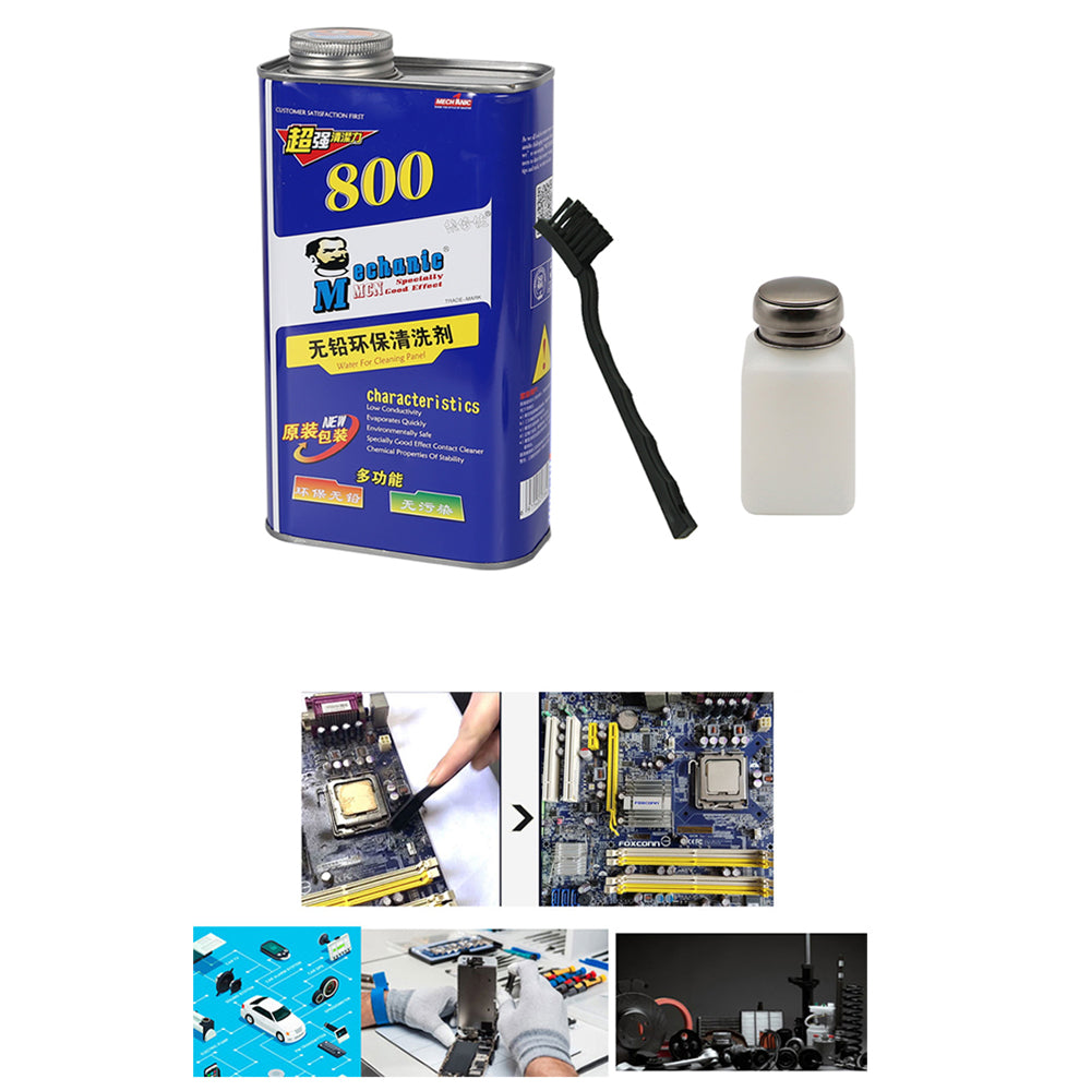Mechanic 800 Water Lead Free Circuit Board Cleaner Liquid For Cleaning Panels