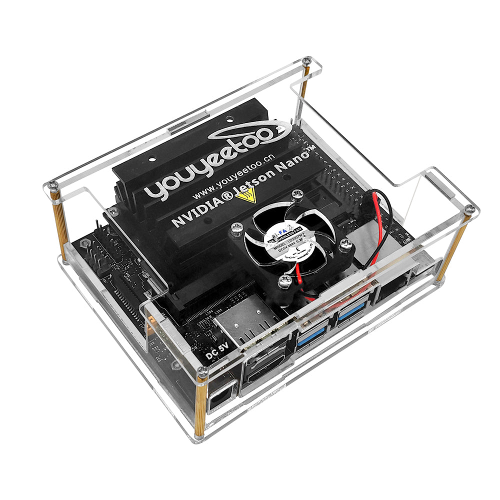 NVIDIA Jetson Nano Developer kit Acrylic Case Box Transparent Shell Cl ...