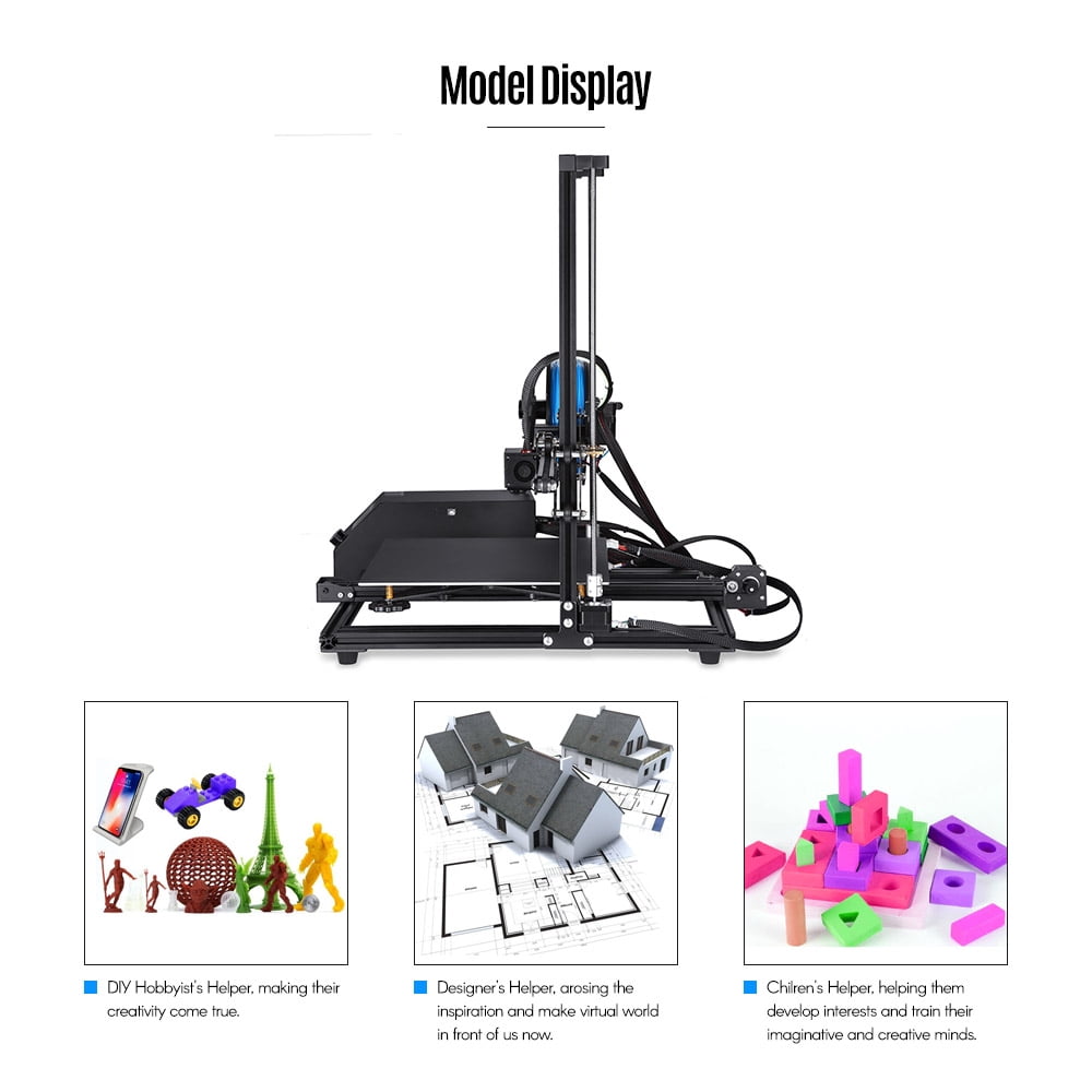 CREASEE CS-10S Pro 3D Printer DIY Kit 300*300*400mm Printer Size