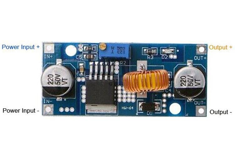 XL4015 5A DC-DC Step Down Adjustable Power Supply Module Buck Converter