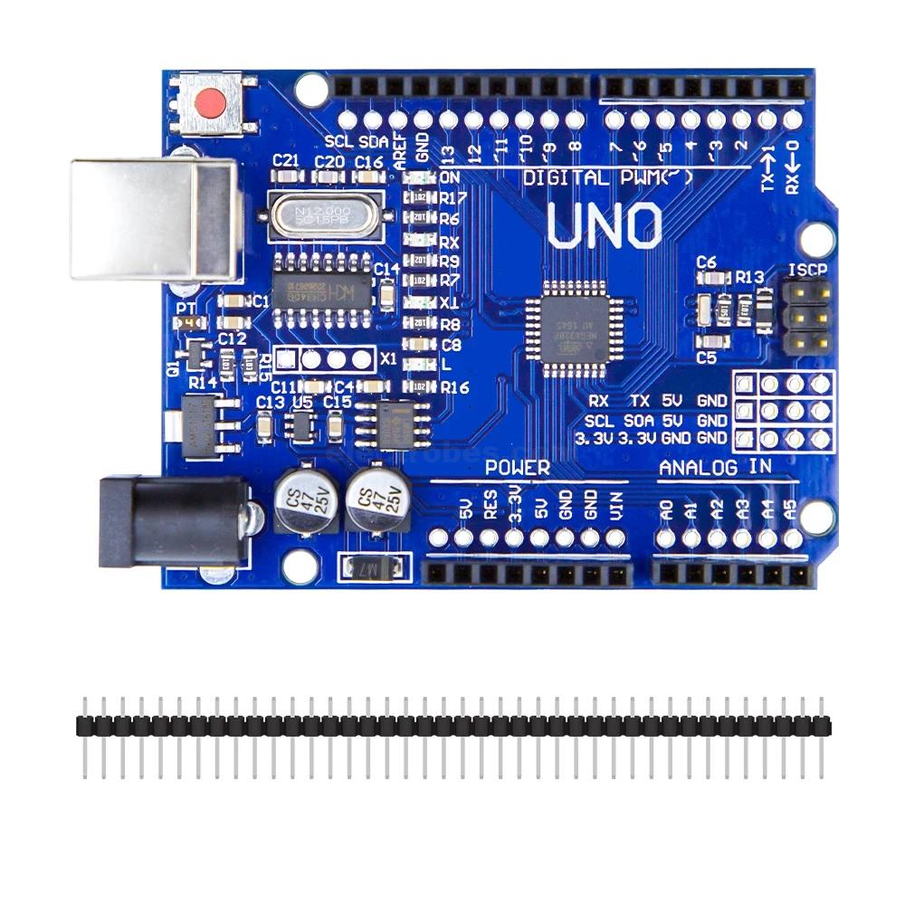 Arduino Uno R3 Smd Board Kit Without Usb Cable