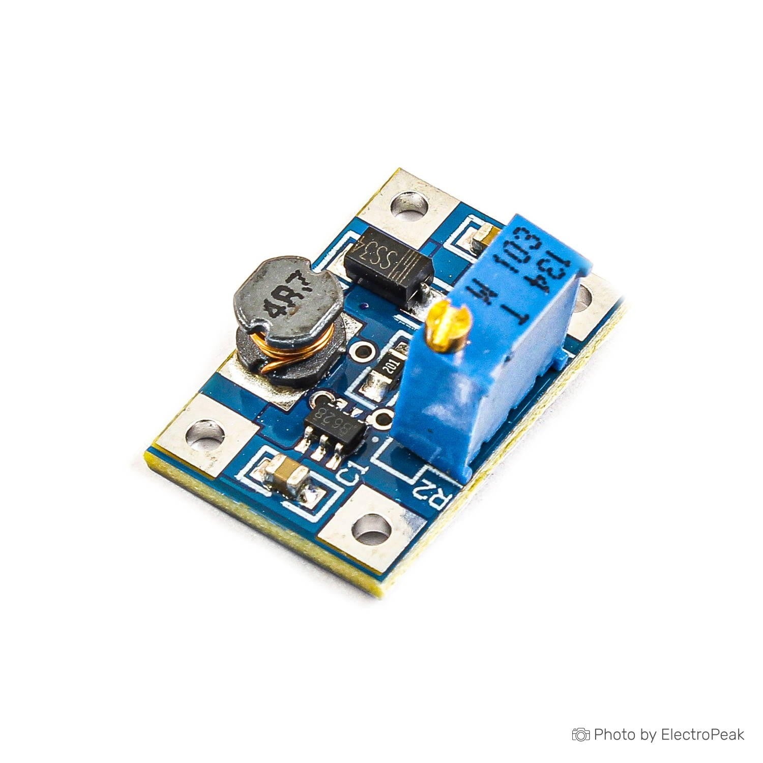 Mini 1308 2A DC-DC Step Up Adjustable Boost Module