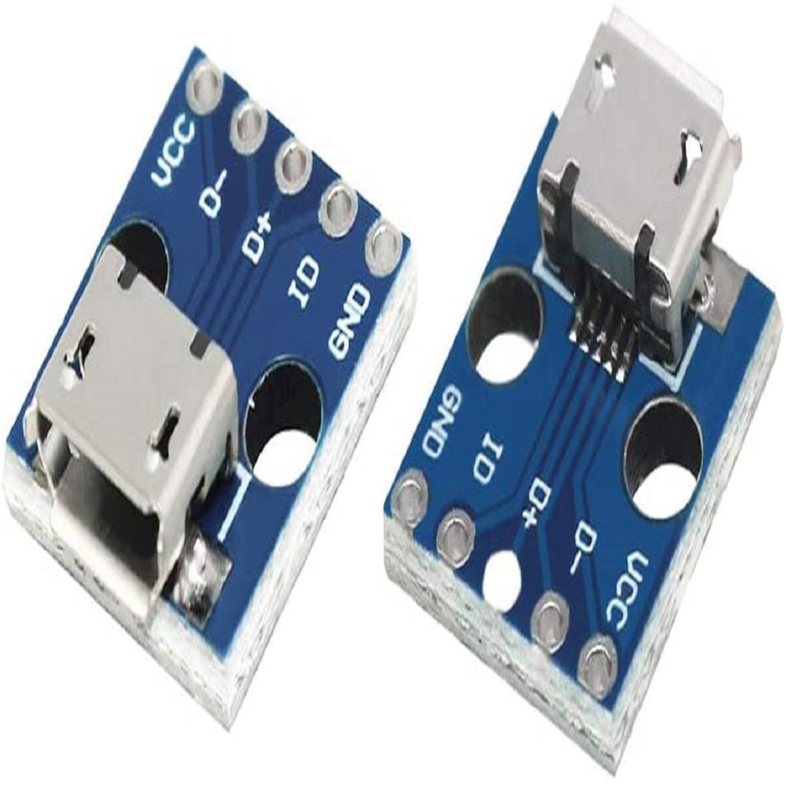 Female Micro Usb To Dip 5-pin Bread Board Power Supply Breadboard Power Supply