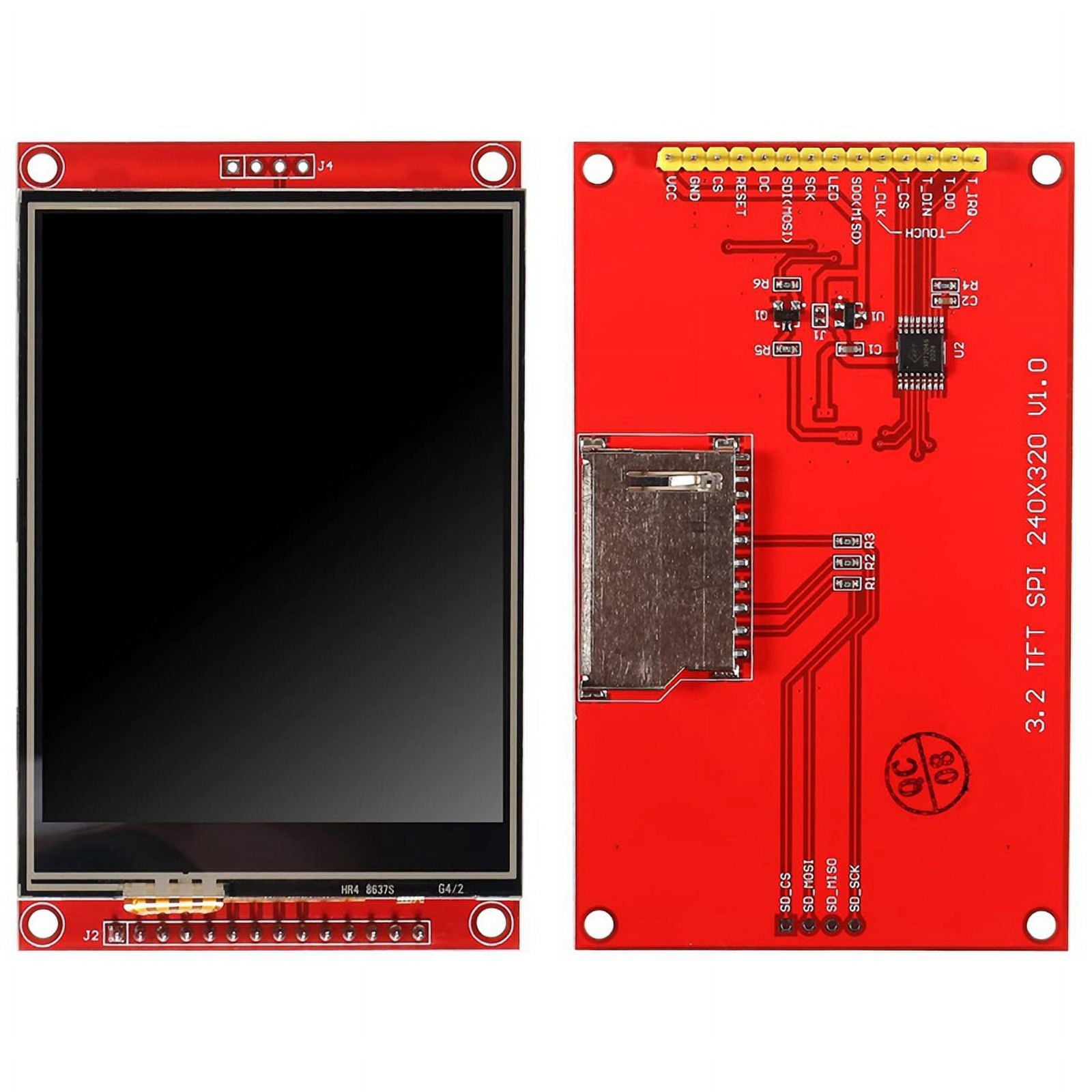 3.2 Inch TFT LCD Screen Display SPI Module with Touch Panel - 320x240 RGB ILI9341