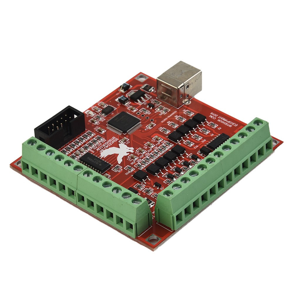 CNC USB MACH3 100Khz Breakout Board 4 Axis Interface Driver Motion Controller