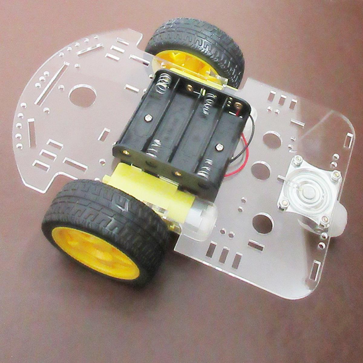 2 Wheel Car Robot Chassis Kit in Pakistan