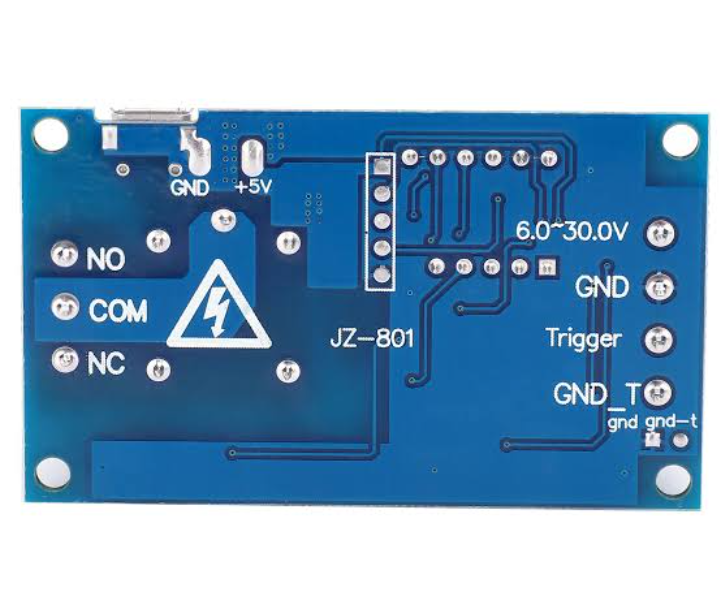 JZ 801 Timer Relay Module Switch Trigger Time Circuit Timer Cycle Adjustable