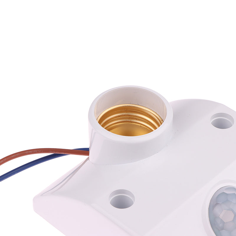 Smart E27 LED Lamp Base Holder With Light Control Switch Bulb Socket Adapter 110V-240V 50W Induction Infrared Motion Sensor