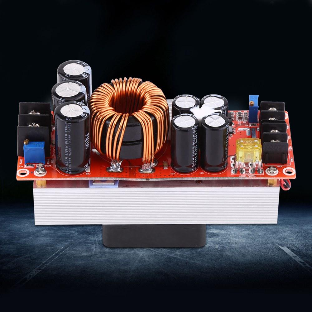 DC-DC Converter Module Boost DC Step Up Voltage Regulator CV Stabilizer Power Supply Module 10-60V to 12-97V 1500W 30A