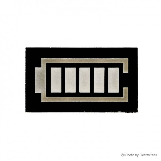 Bi-Color 5-Bars Battery Bar Graph LED Display
