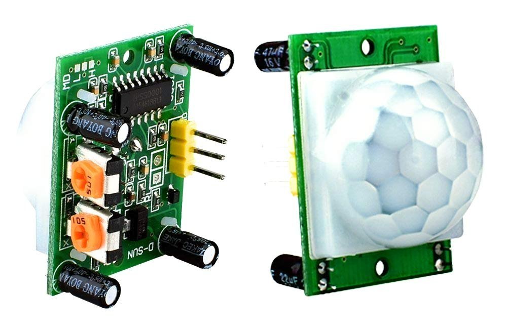HC SR501 Pyroelectric Infrared PIR Motion Sensor Detector Module, 140 Degree
